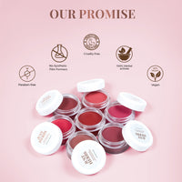 Thumbnail for Nourishing Lip and Cheek Tint (Pack of 2): Pale Pink and Brick Red