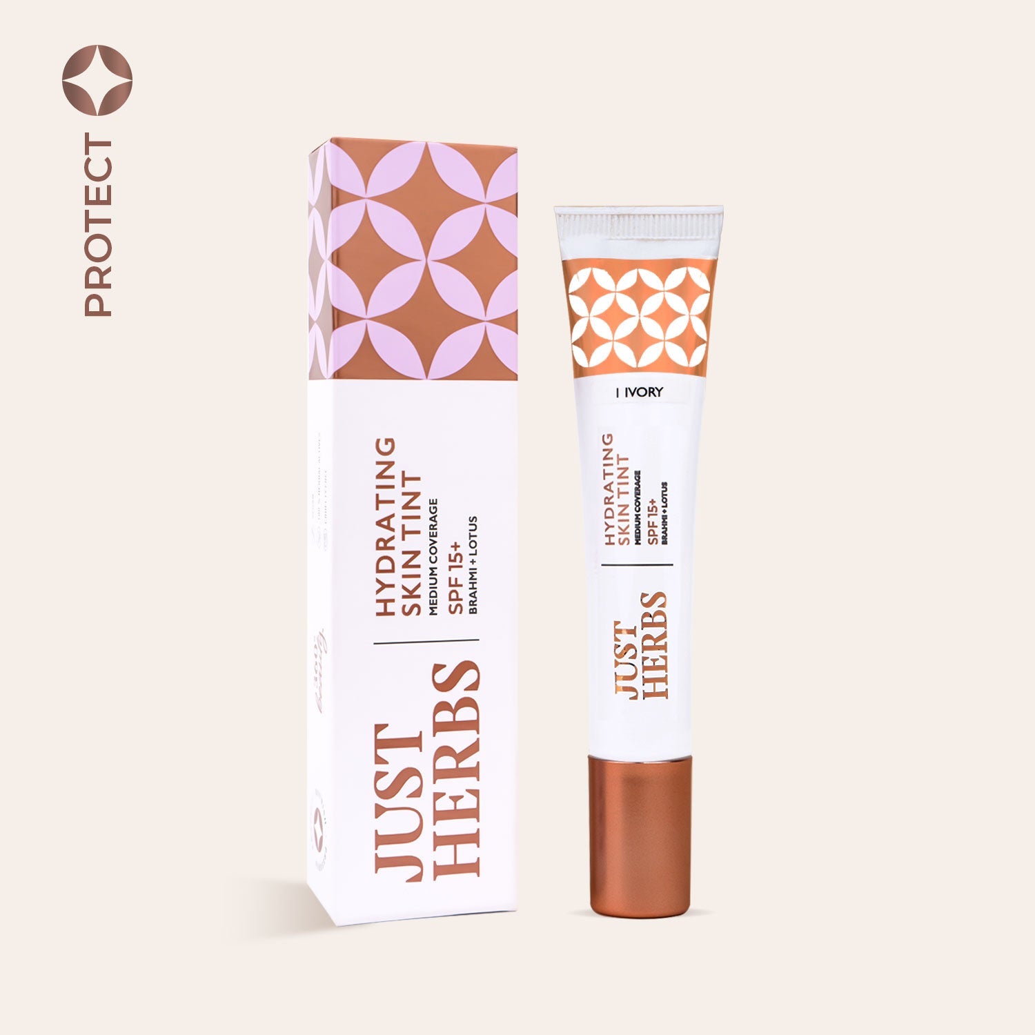 Hydrating Skin Tint SPF 15+ - Just Herbs, Ivory_1
Hydrating Skin Tint SPF 15+ - Just Herbs, Ivory_1