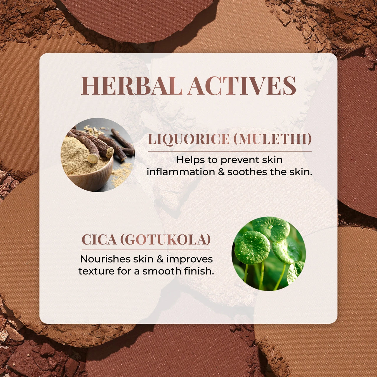 Nourishing Pressed Bronzer with Liquorice and Cica