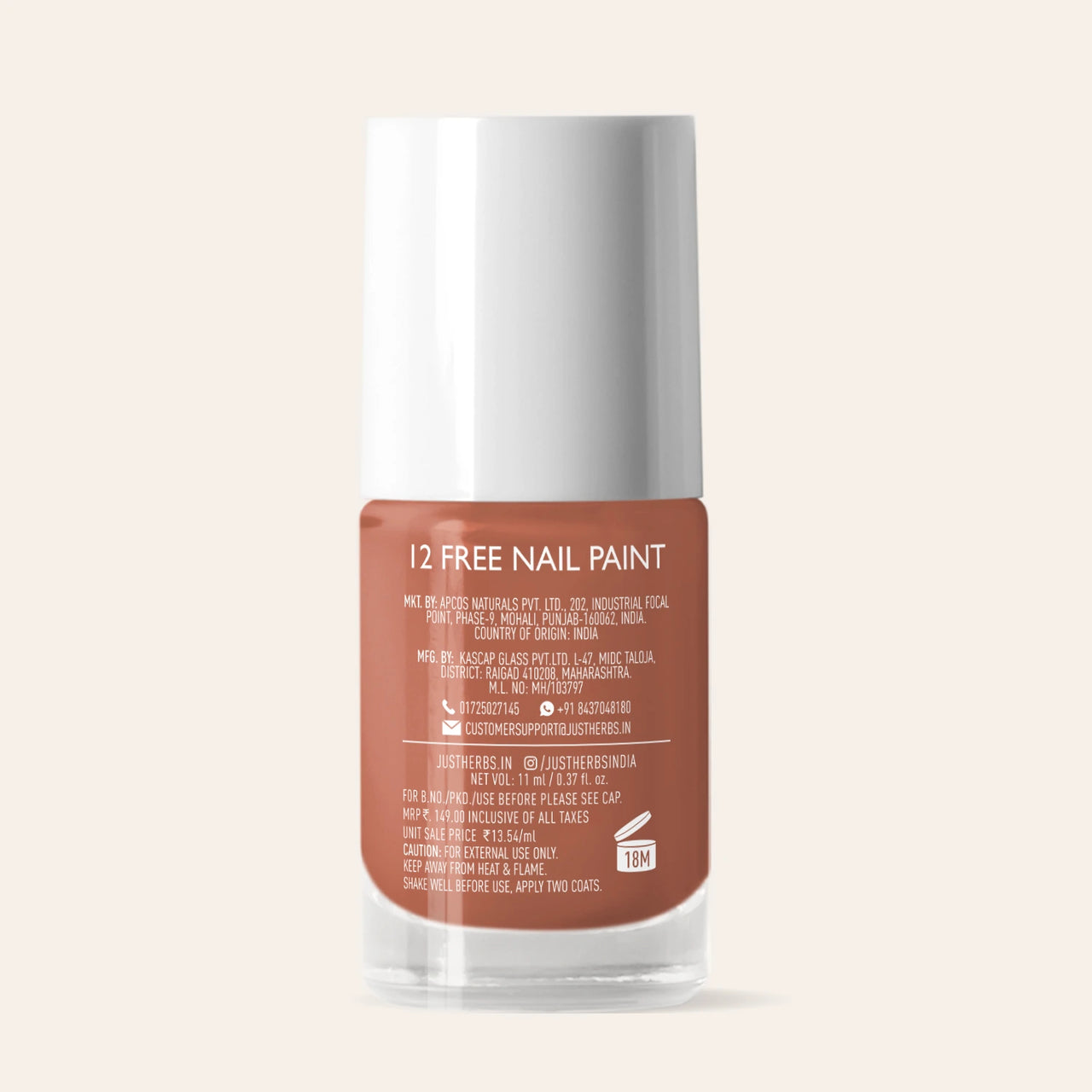 Nail Paints | 12-Free Formula