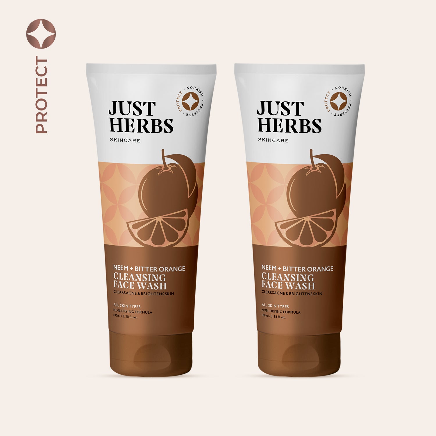 Cleansing Face Wash with Neem and Bitter Orange 
Cleansing Face Wash with Neem and Bitter Orange