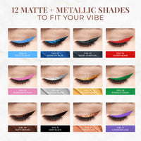 Thumbnail for Herb-Enriched Waterproof Eyeliner Organic with Jojoba Oil & Vitamin E