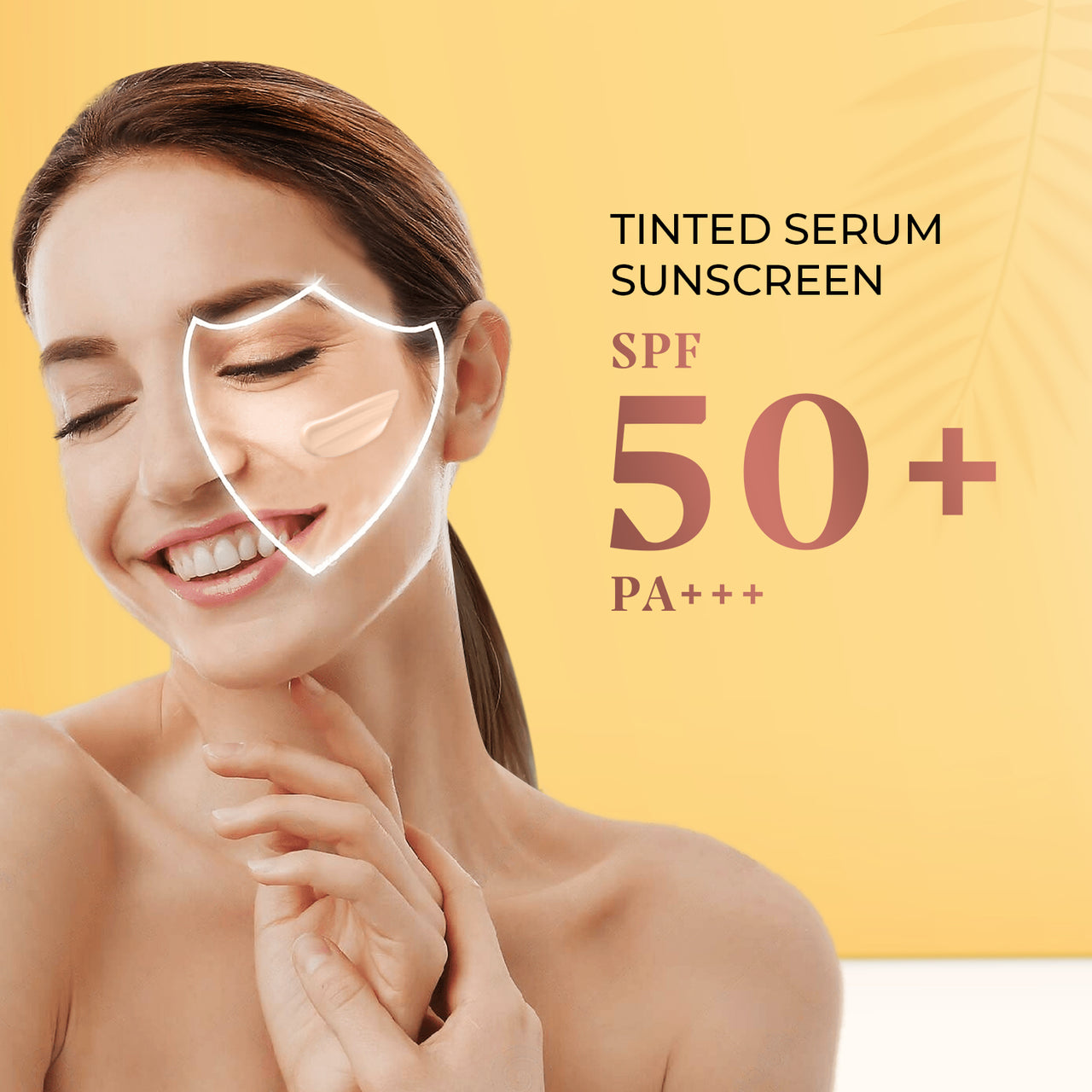 Tinted Serum Sunscreen with SPF 50+ PA+++