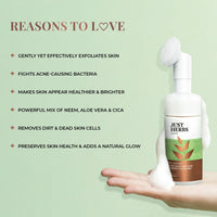 Thumbnail for Plant Salicylic Acid Foaming Face Wash with Neem & Aloe Vera
