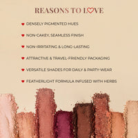 Thumbnail for Herb Enriched 4-in-1 Eye-shadow Palette with Manjishtha and Liquorice Root