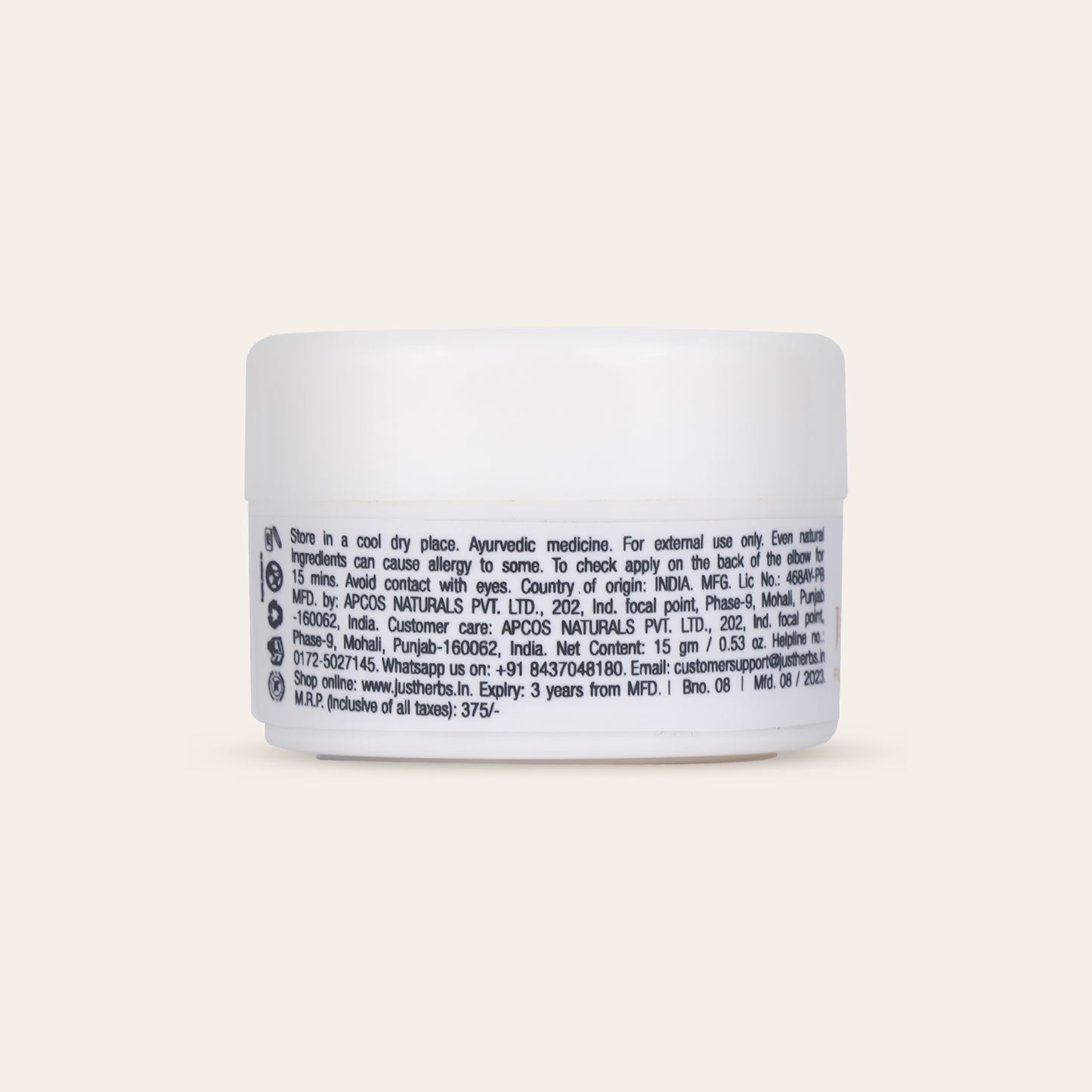 I’clear Green Tea-Cucumber Nourishing Under Eye Gel: 15 g