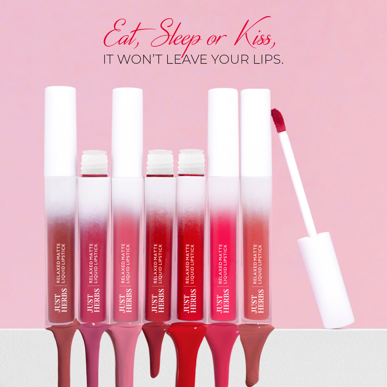 Long Stay Relaxed Matte Liquid Lipstick with Vitamin E