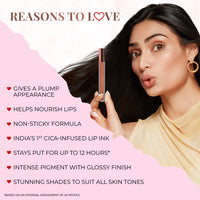 Thumbnail for Plant-powered Glass Lip Ink with Cica and Sweet Almond Oil