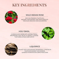 Thumbnail for Anti-Tan Face Pack - Wild Indian Rose
