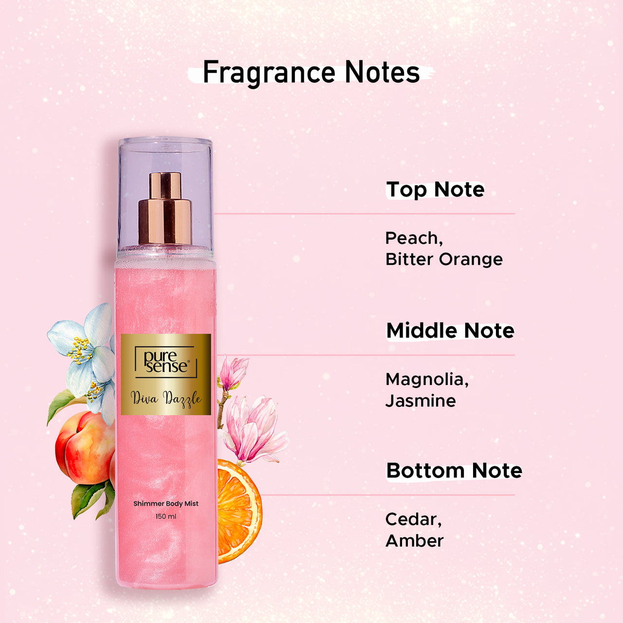 Diva Dazzle Shimmer Body Mist