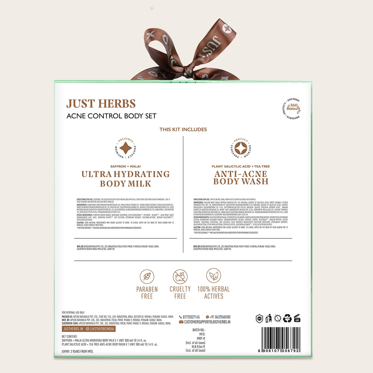 The Hydraclean Kit: Acne Control Body Set