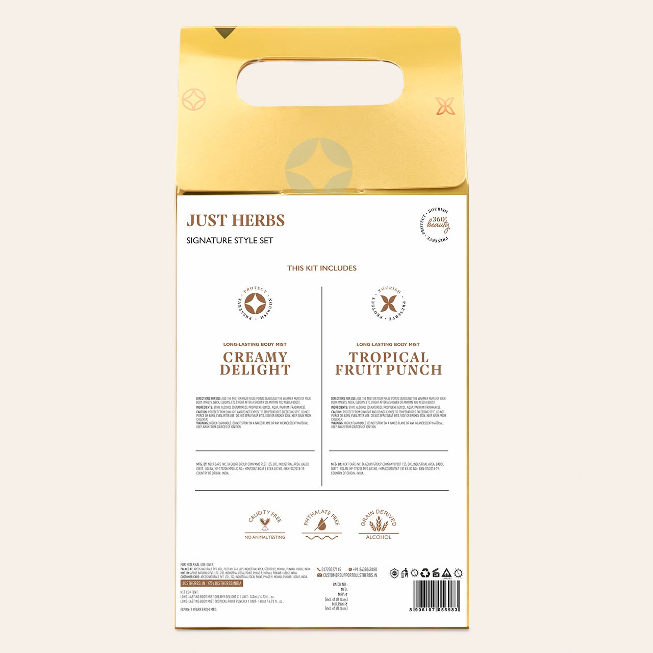 Long Lasting Mist Combo: Signature Style Set