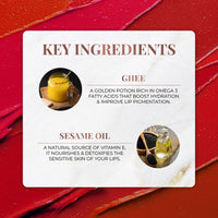 Thumbnail for just Herbs Herb Enriched Ayurvedic Lipstick - Half Size