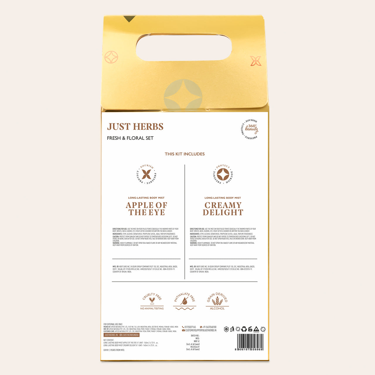 Long Lasting Mist Combo: Fresh & Floral Set