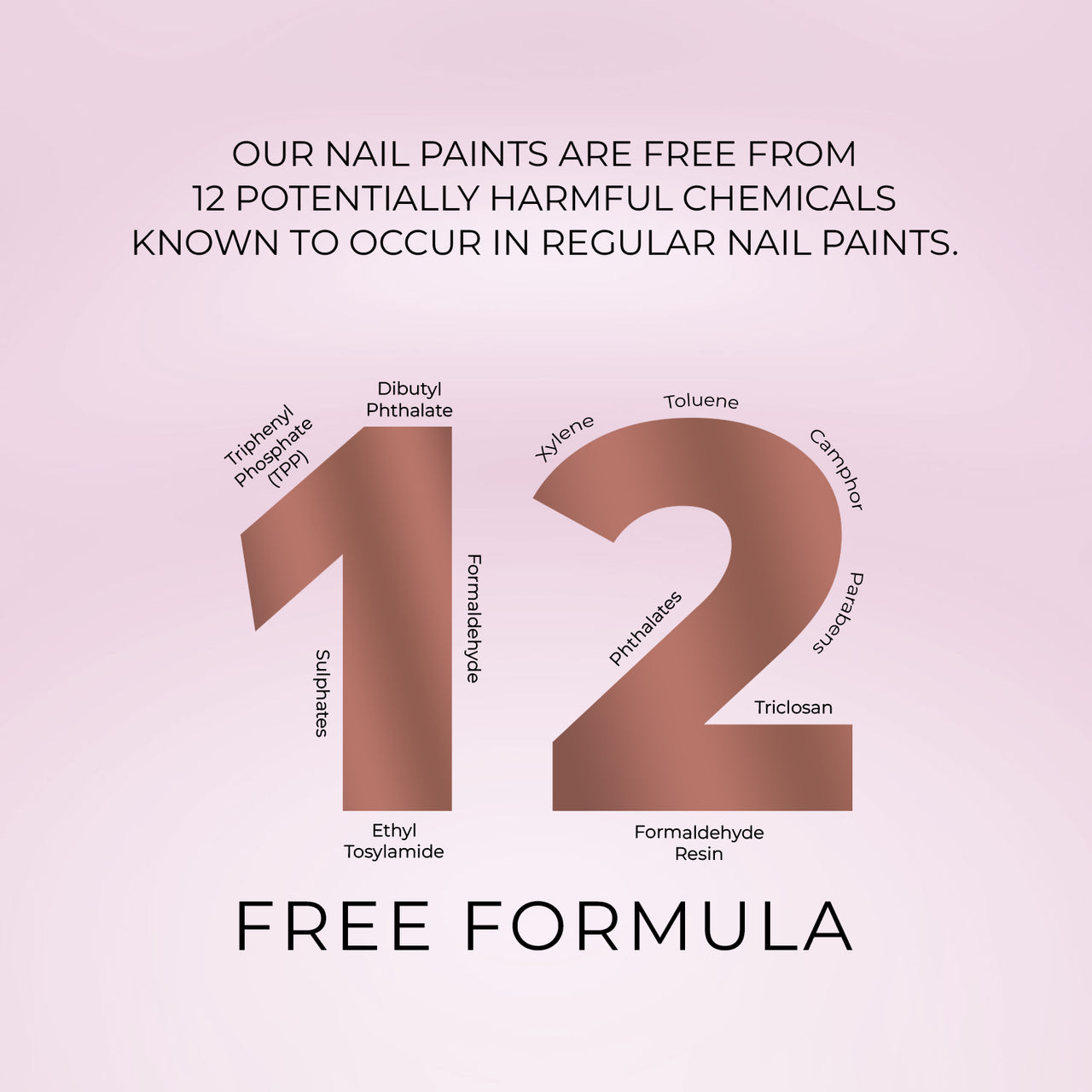 Nail Paints | 12-Free Formula