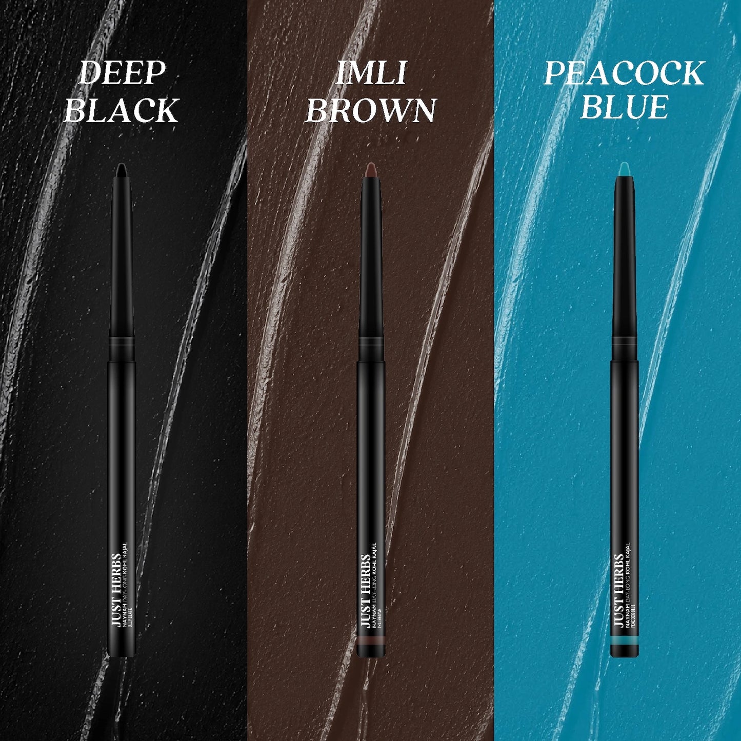 Naynam Day-Long Kohl Kajal - Peacock Blue