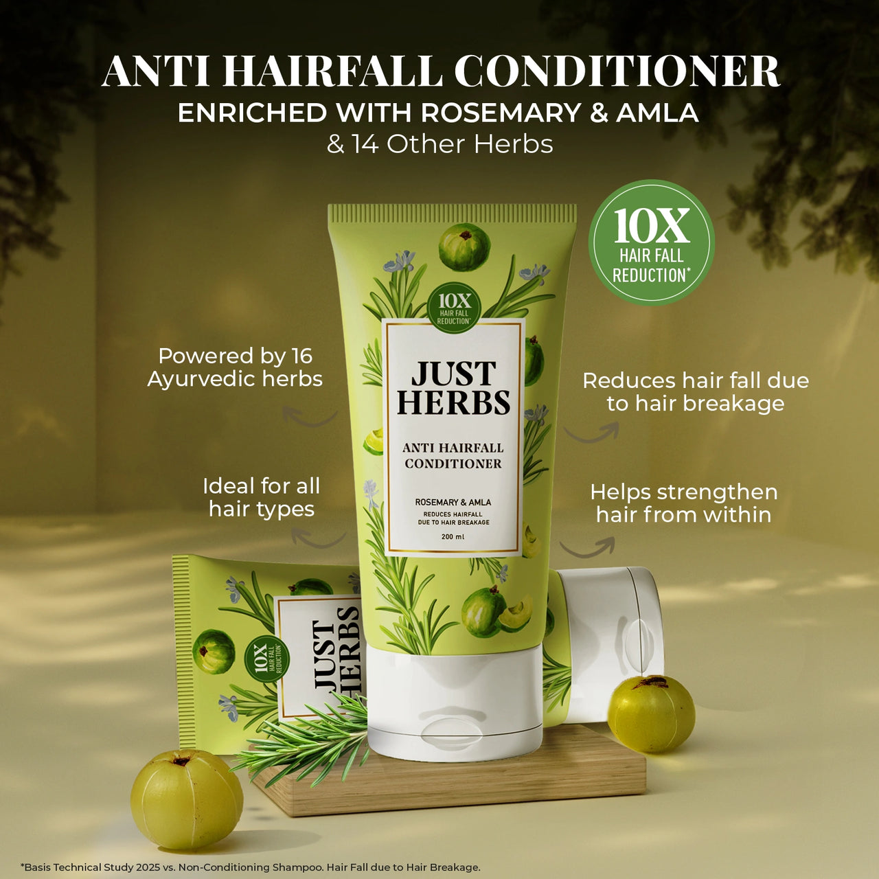 Anti Hairfall Conditioner | Rosemary, Amla & 14 Herbs