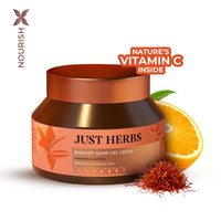 Thumbnail for Just Herbs Radiant Glow Face Gel Cream with Mandarin & Saffron - 50ml