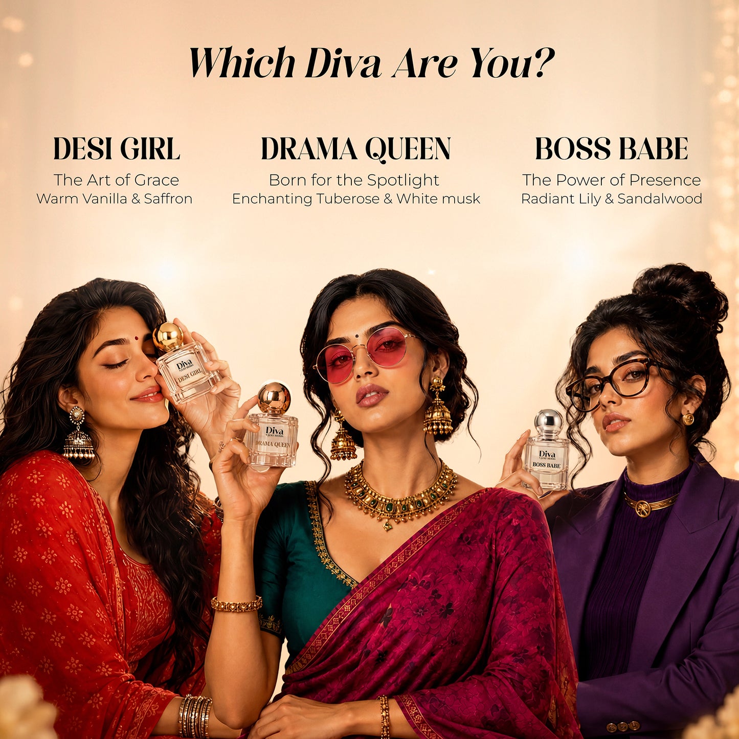 Diva Luxury Perfume Gift Set for women
