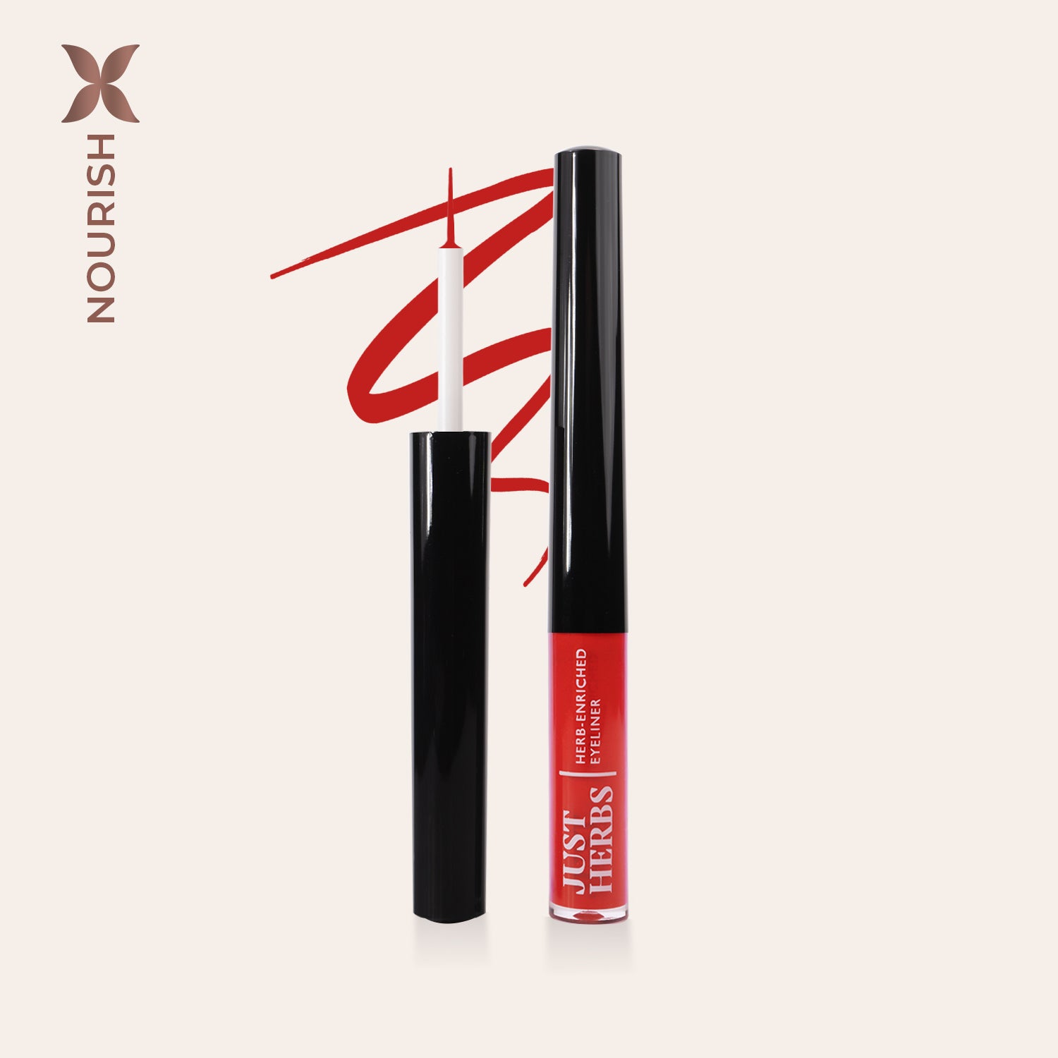 Herb-Enriched Waterproof Eyeliner Organic with Jojoba Oil & Vitamin E, Jhel-04 cherry bomb
Herb-Enriched Waterproof Eyeliner Organic with Jojoba Oil & Vitamin E, Jhel-04 cherry bomb