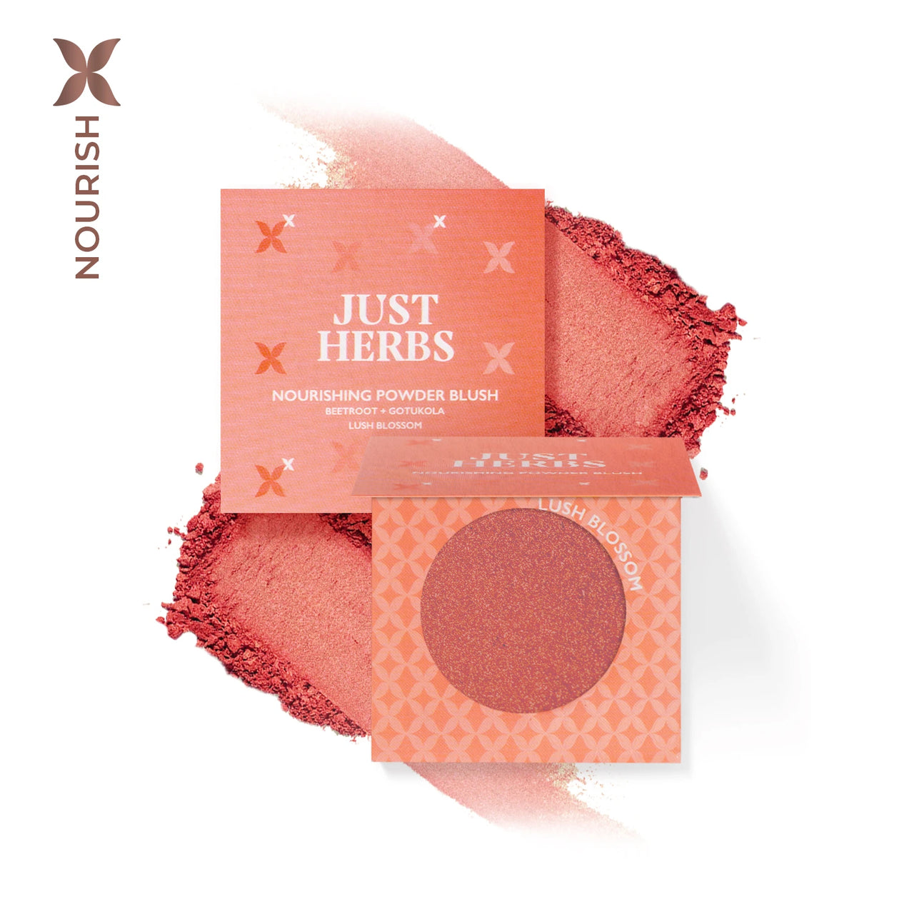 Nourishing Powder Blush with Beetroot and Gotukola