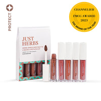 Thumbnail for Full-Size Herb Enriched Matte Liquid Lipstick Kit - Set of 5