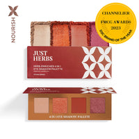Thumbnail for Herb Enriched 4-in-1 Eye-shadow Palette with Manjishtha and Liquorice Root