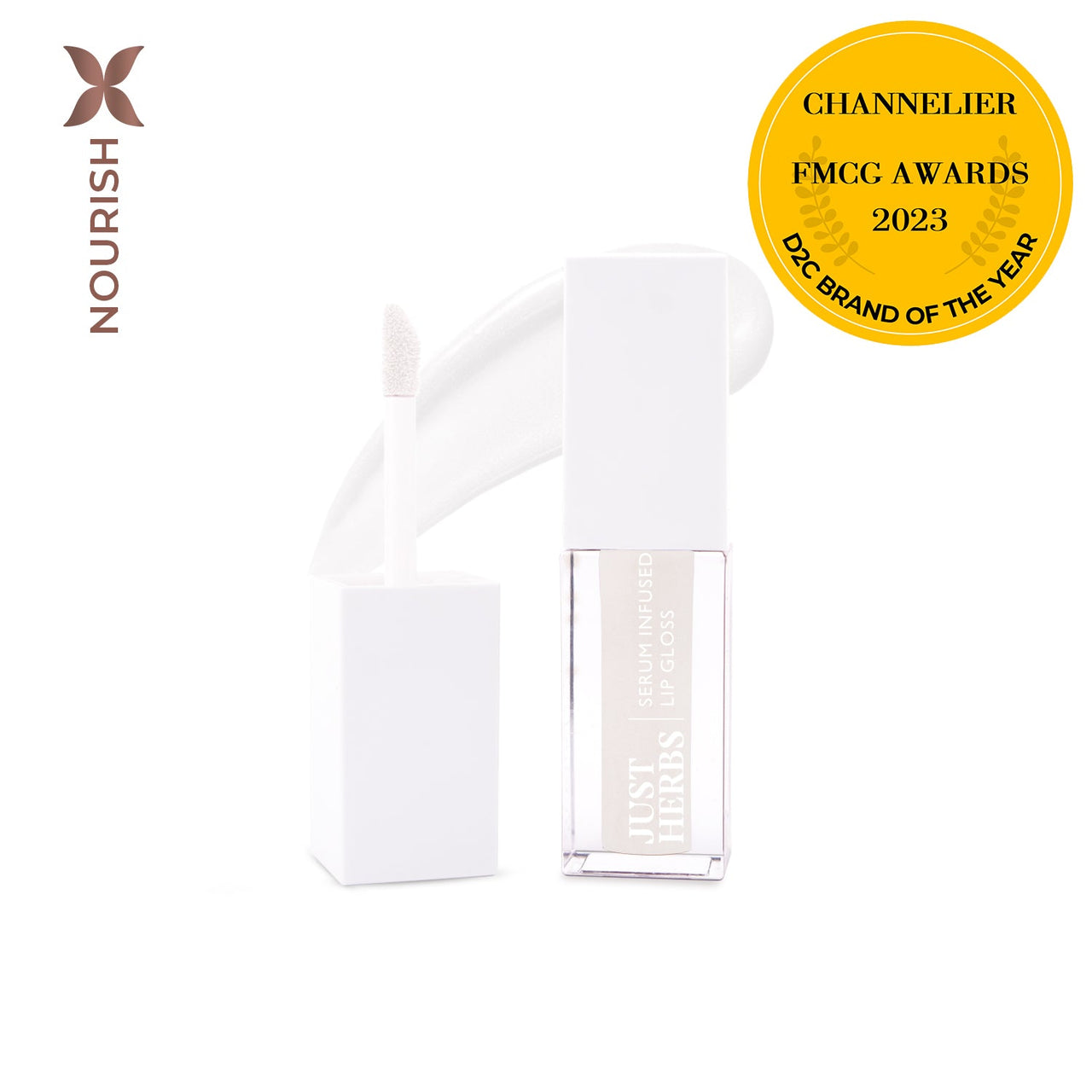 Serum-infused Lip Gloss with Mango Butter and Jojoba Oil