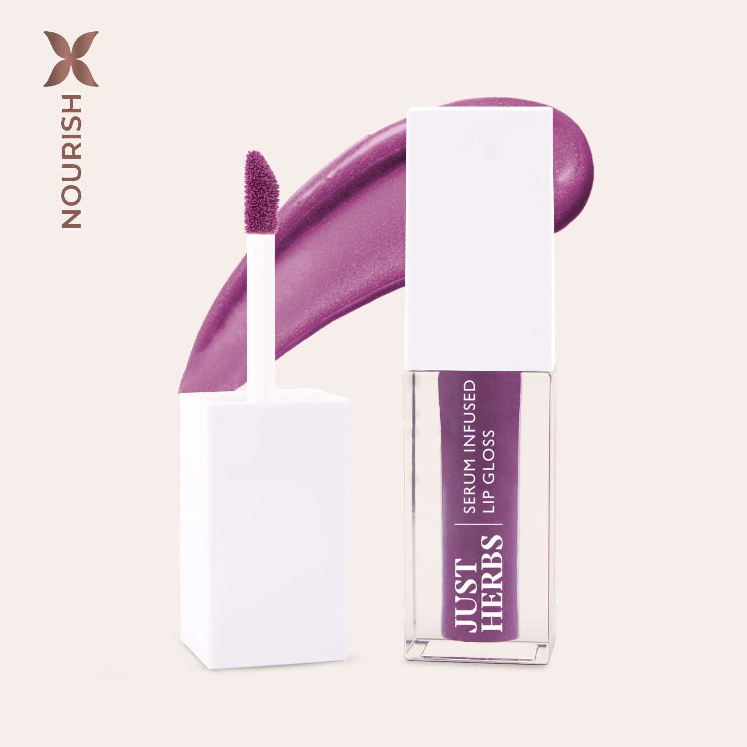 Serum-infused Lip Gloss with Mango Butter and Jojoba, 02-juicy-berry 
Serum-infused Lip Gloss with Mango Butter and Jojoba, 02-juicy-berry