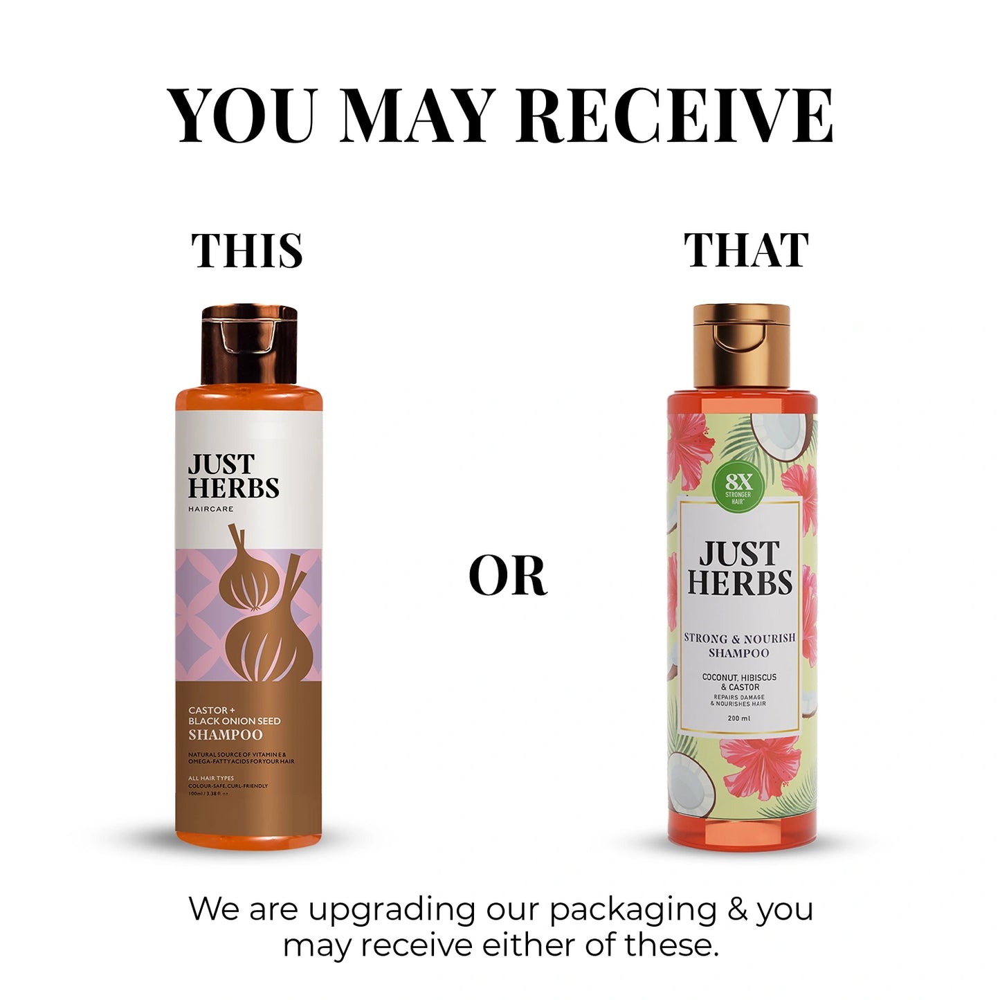 Strong & Nourish Shampoo | Coconut, Hibiscus, Castor & 11 Herbs