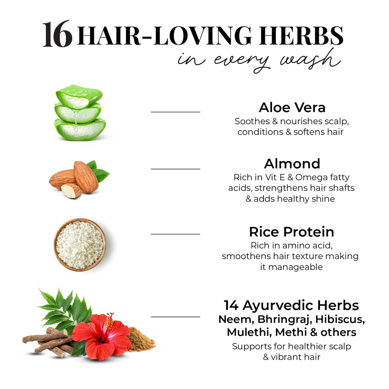 Smooth & Shine Conditioner | Aloe Vera, Almond & 14 Herbs