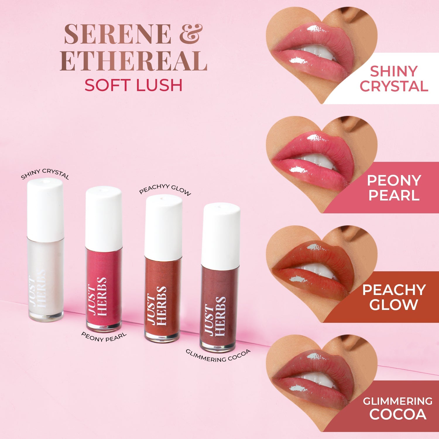 Serum-Infused Lip Gloss - Soft Lush - 4 g
Serum-Infused Lip Gloss - Soft Lush - 4 g