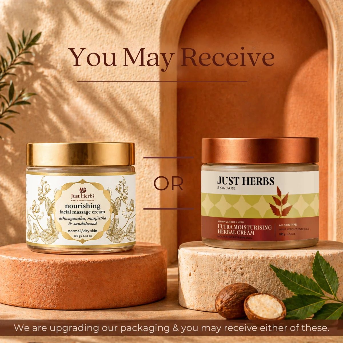 Ultra Moisturising Herbal Cream with Ashwagandha and Neem