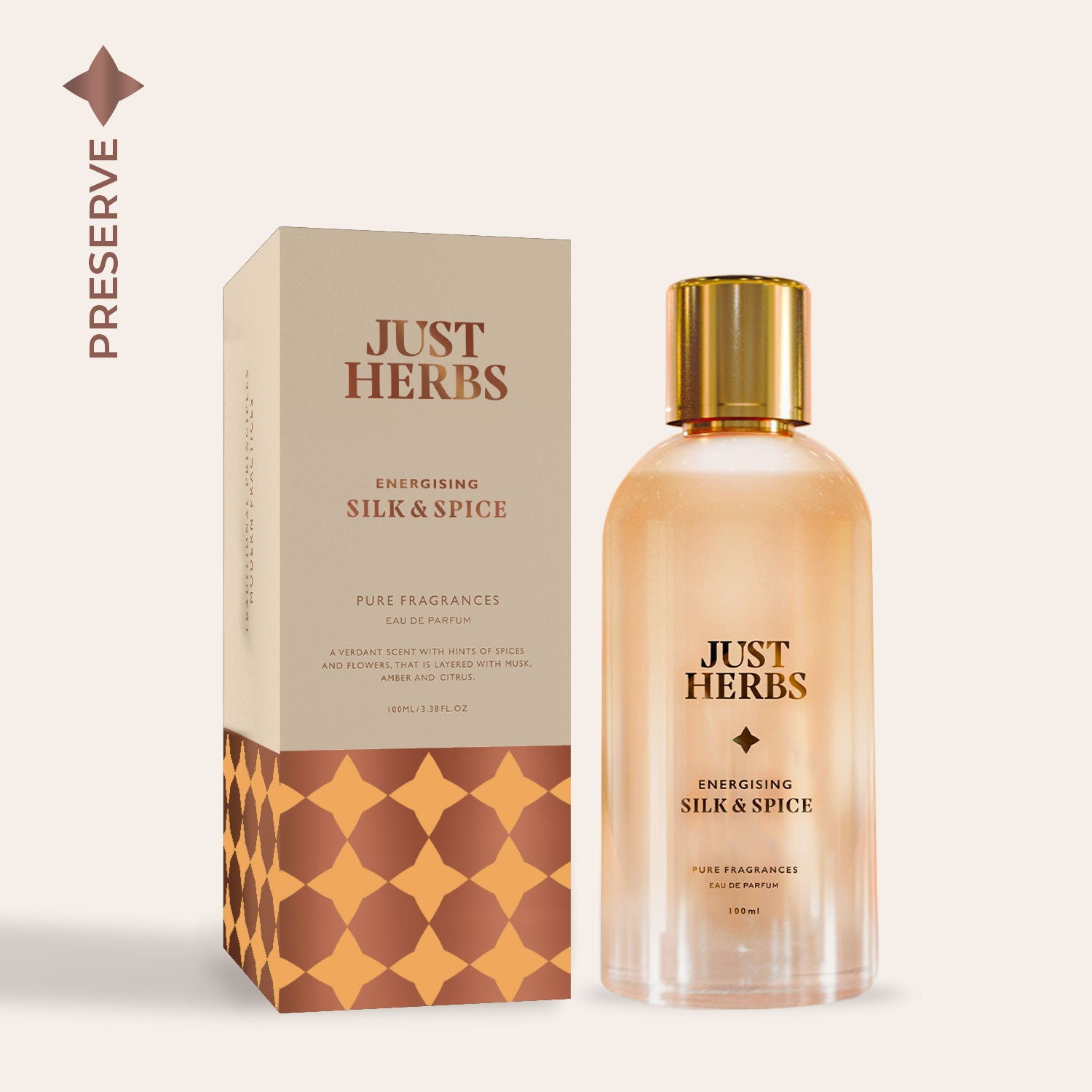 Energising Silk and Spice Eau De Parfum - BYOB
Energising Silk and Spice Eau De Parfum - BYOB