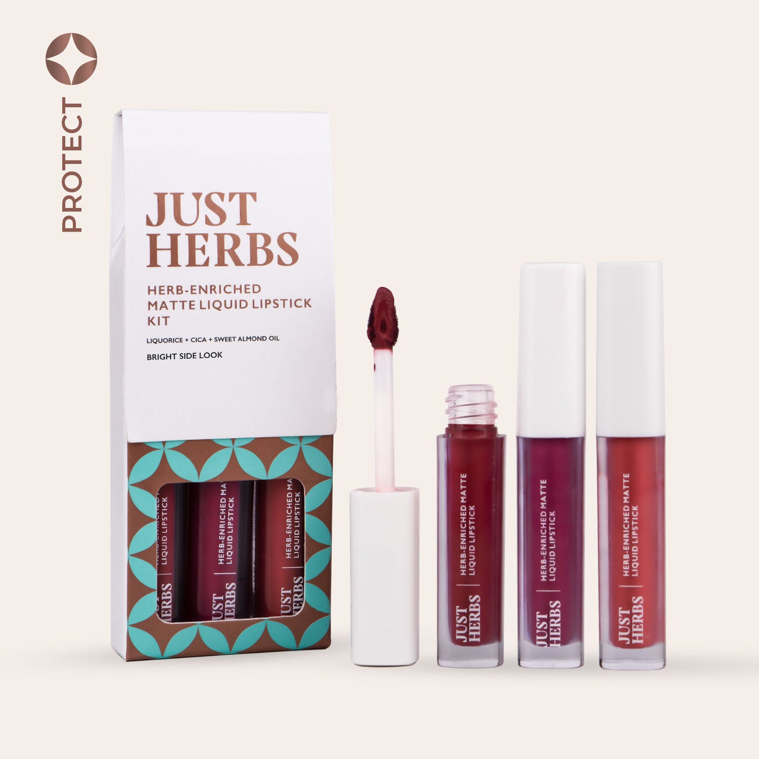 Full-Size Herb Enriched Matte Liquid Lipstick Kit - Set of 3
Full-Size Herb Enriched Matte Liquid Lipstick Kit - Set of 3