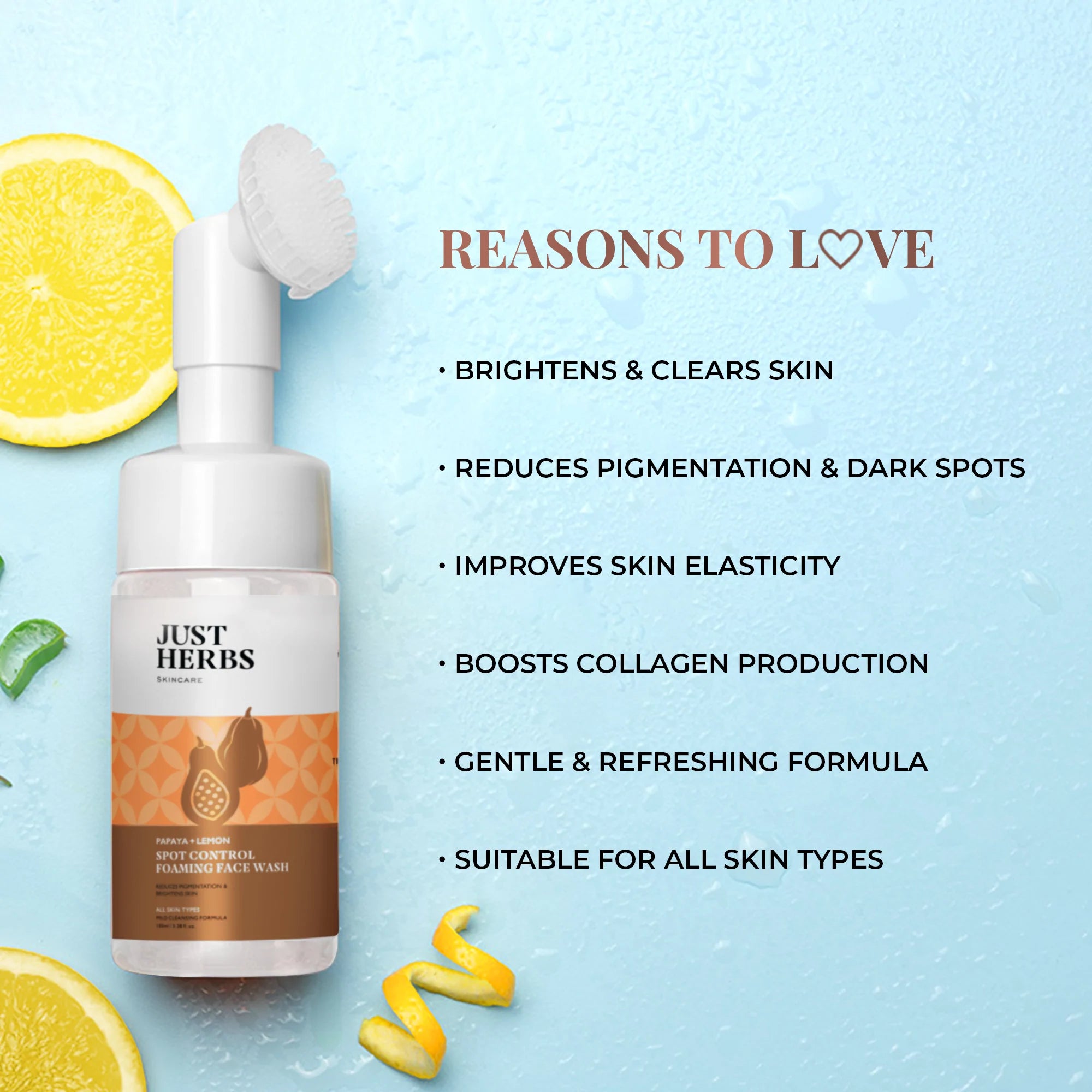 Spot Control Foaming Face Wash with Papaya & Lemon - BYOB
Spot Control Foaming Face Wash with Papaya & Lemon - BYOB