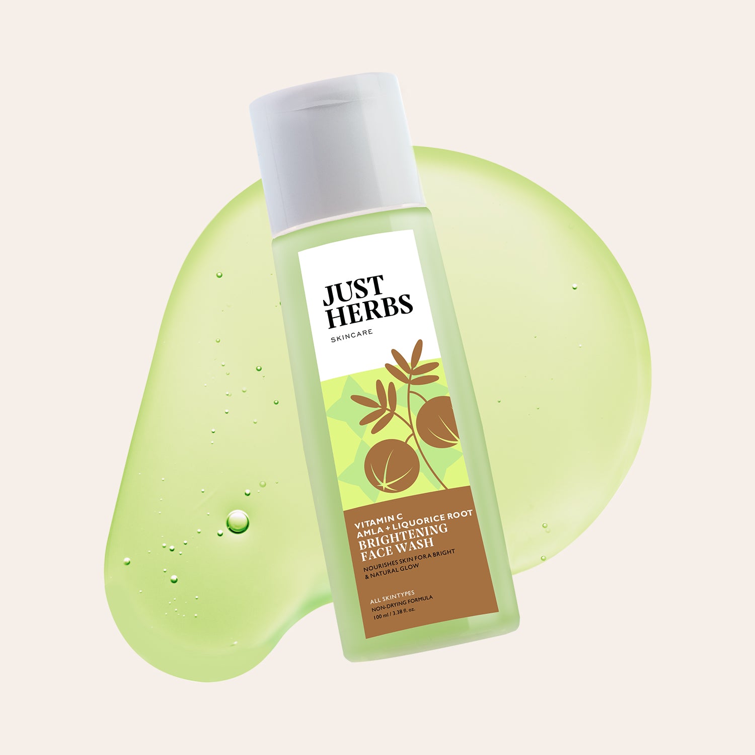 Brightening Face Wash - Vitamin C Amla & Liquorice Root
Brightening Face Wash - Vitamin C Amla & Liquorice Root