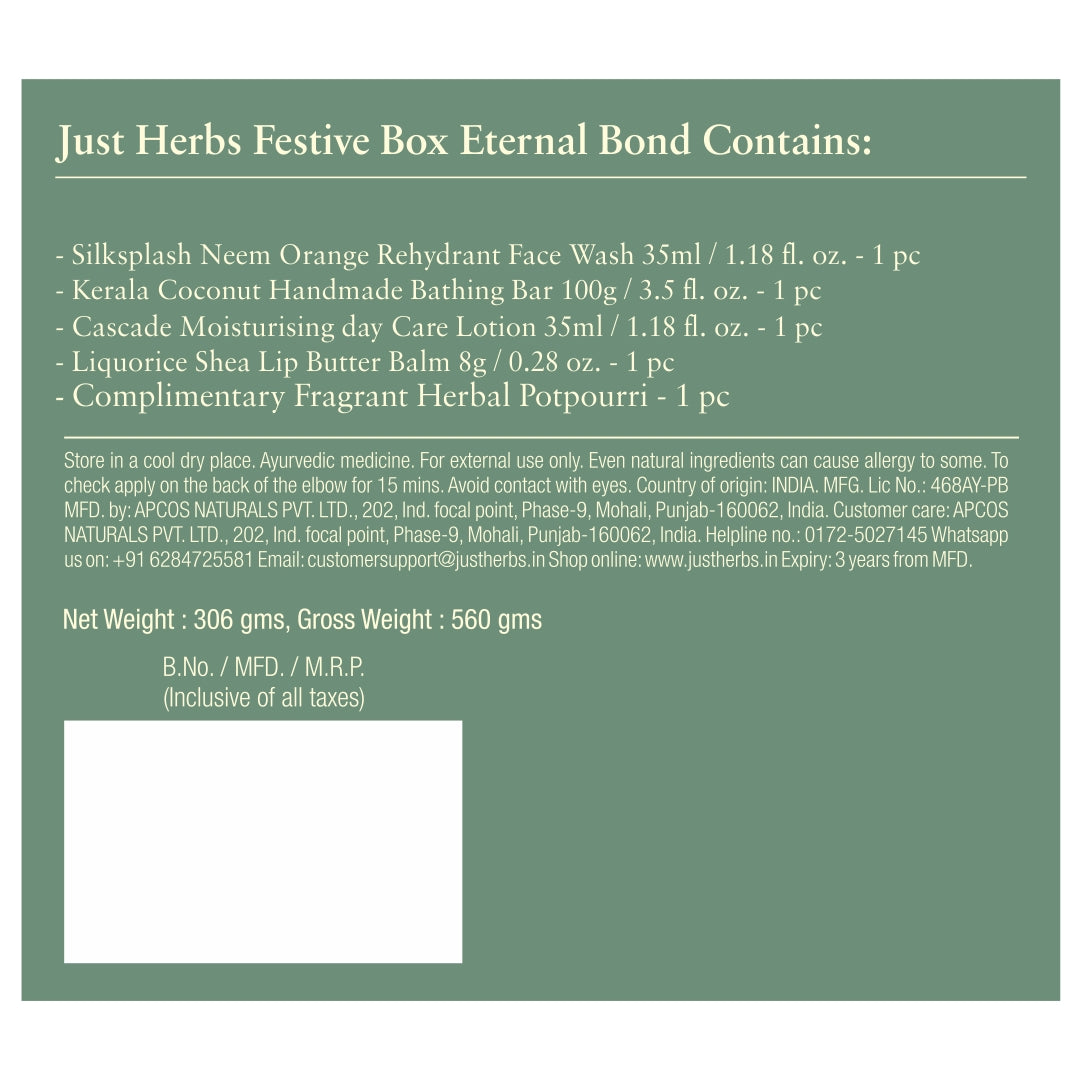 Just Herbs Festive Box: Eternal Bond