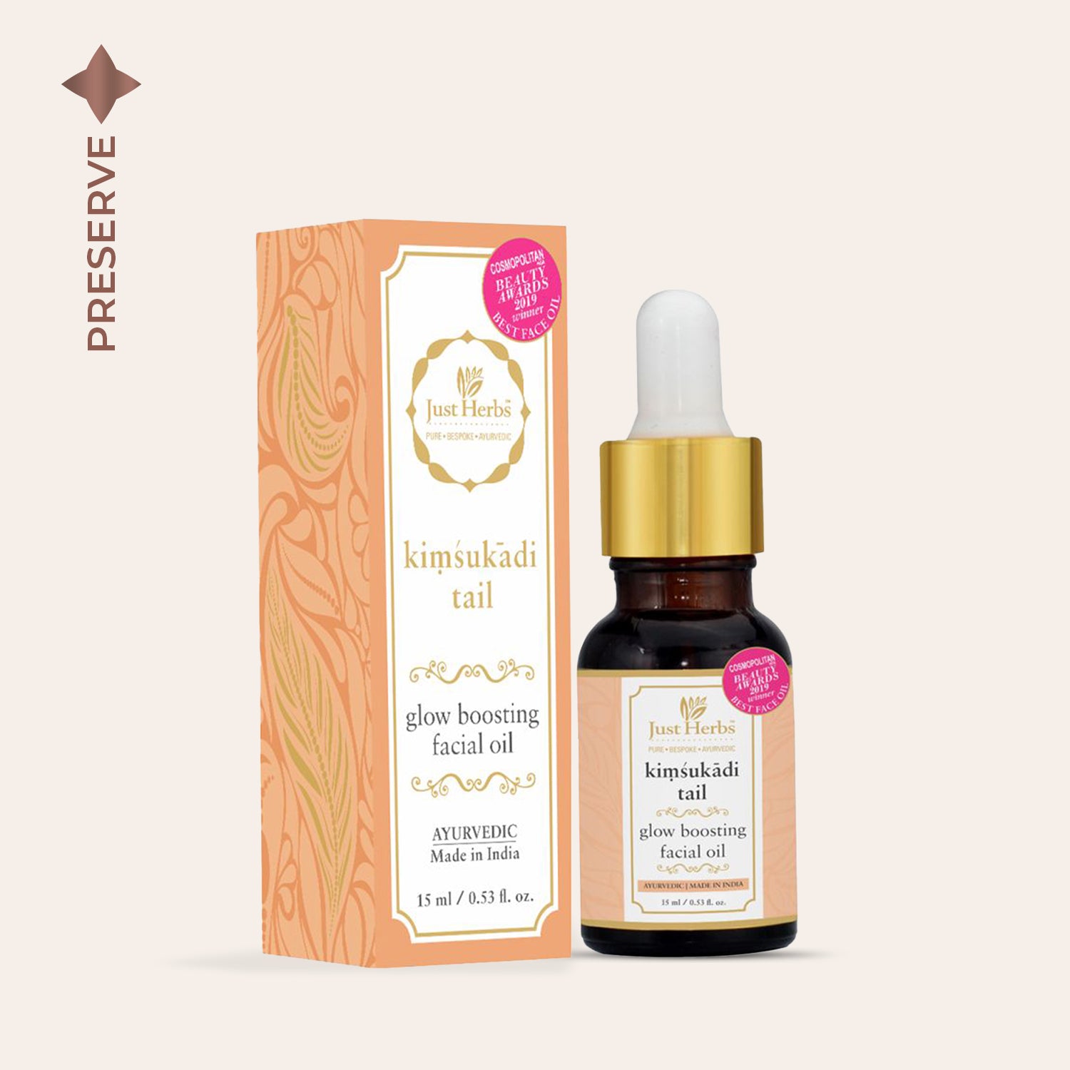 Kimsukadi Tail - Glow Boosting Facial Oil
Kimsukadi Tail - Glow Boosting Facial Oil
