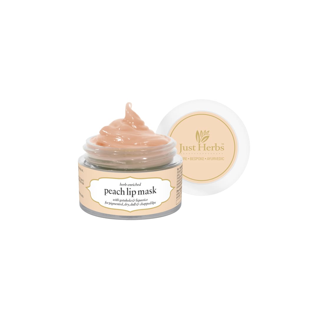 Herb Enriched Lip Mask - 15g, Peach_mask 
Herb Enriched Lip Mask - 15g, Peach_mask