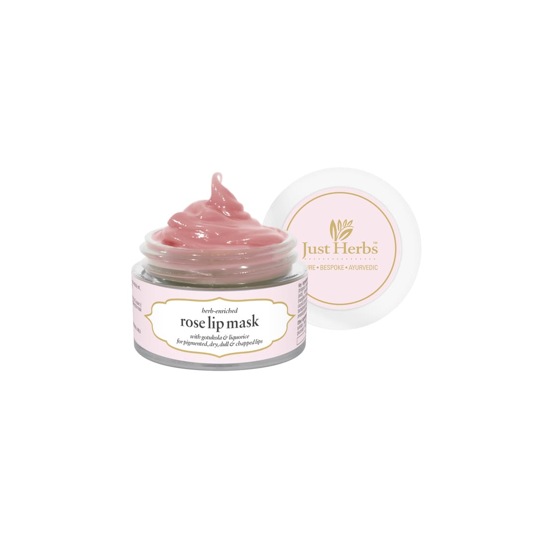 Herb Enriched Lip Mask - 15g, Rose_mask
Herb Enriched Lip Mask - 15g, Rose_mask