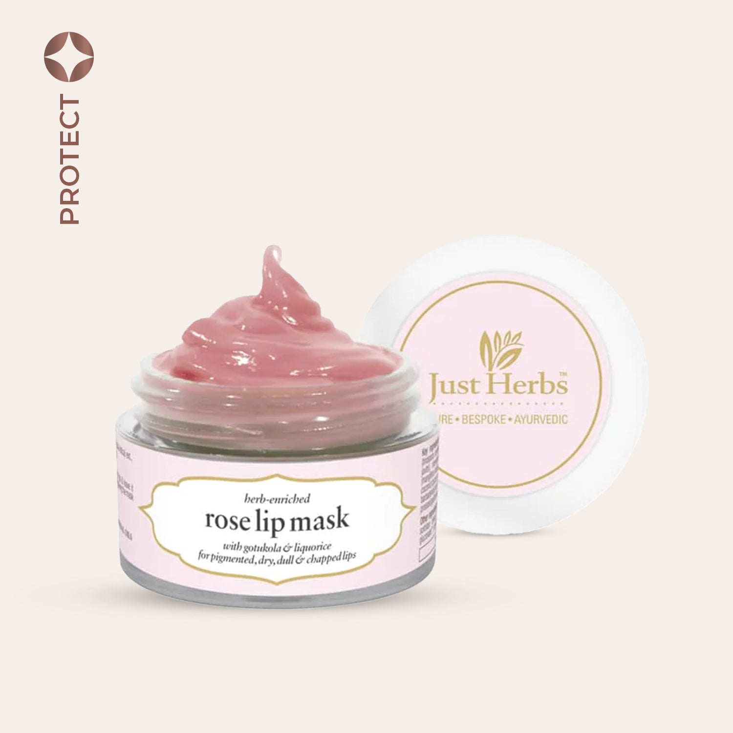 Herb Enriched Lip Mask, Rose_mask
Herb Enriched Lip Mask, Rose_mask