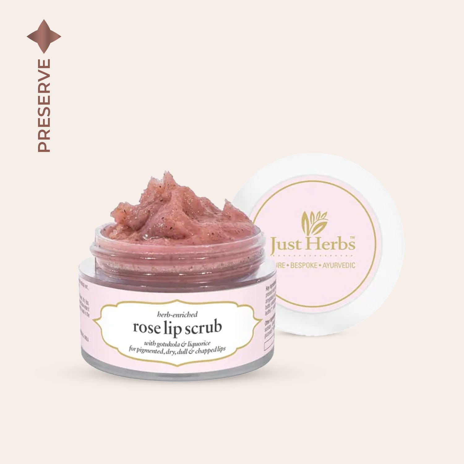 Herb Enriched Lip Scrub, Rose_scrub
Herb Enriched Lip Scrub, Rose_scrub