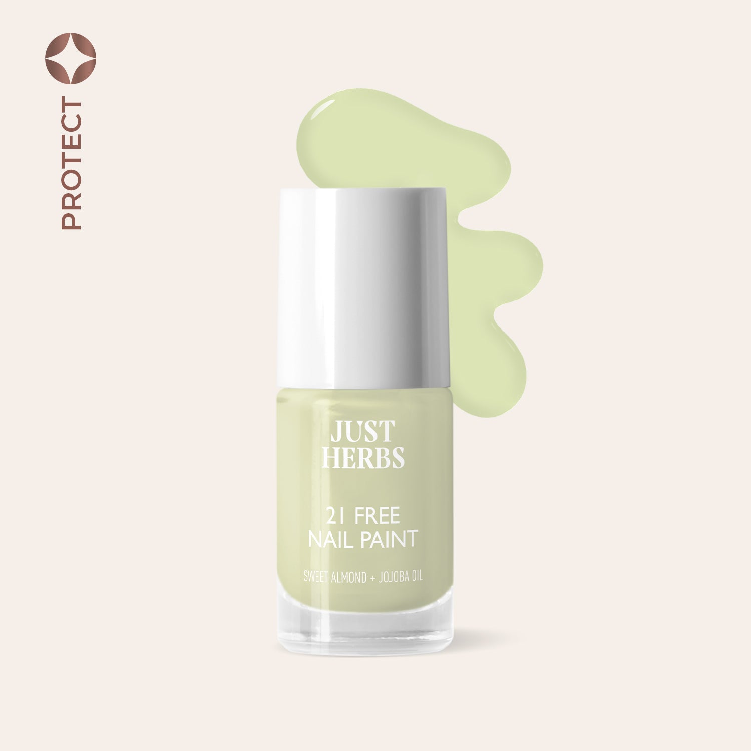 Nail Paints | 21-Free Formula, Sage green
Nail Paints | 21-Free Formula, Sage green
