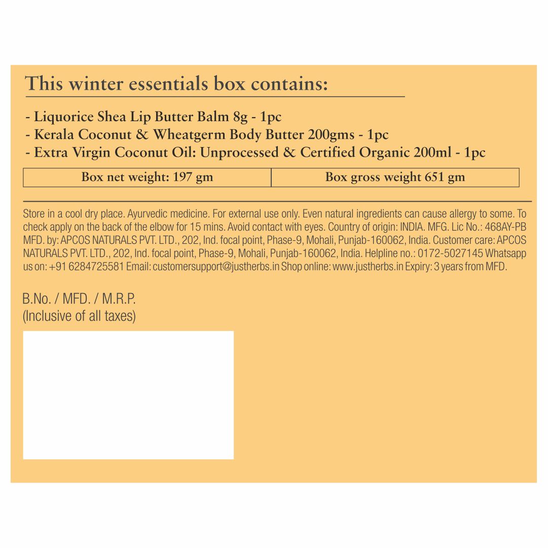 Winter Essentials Box
Winter Essentials Box