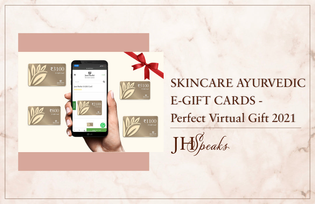 Skincare Ayurvedic e-Gift Cards - Perfect Virtual Gift 2021