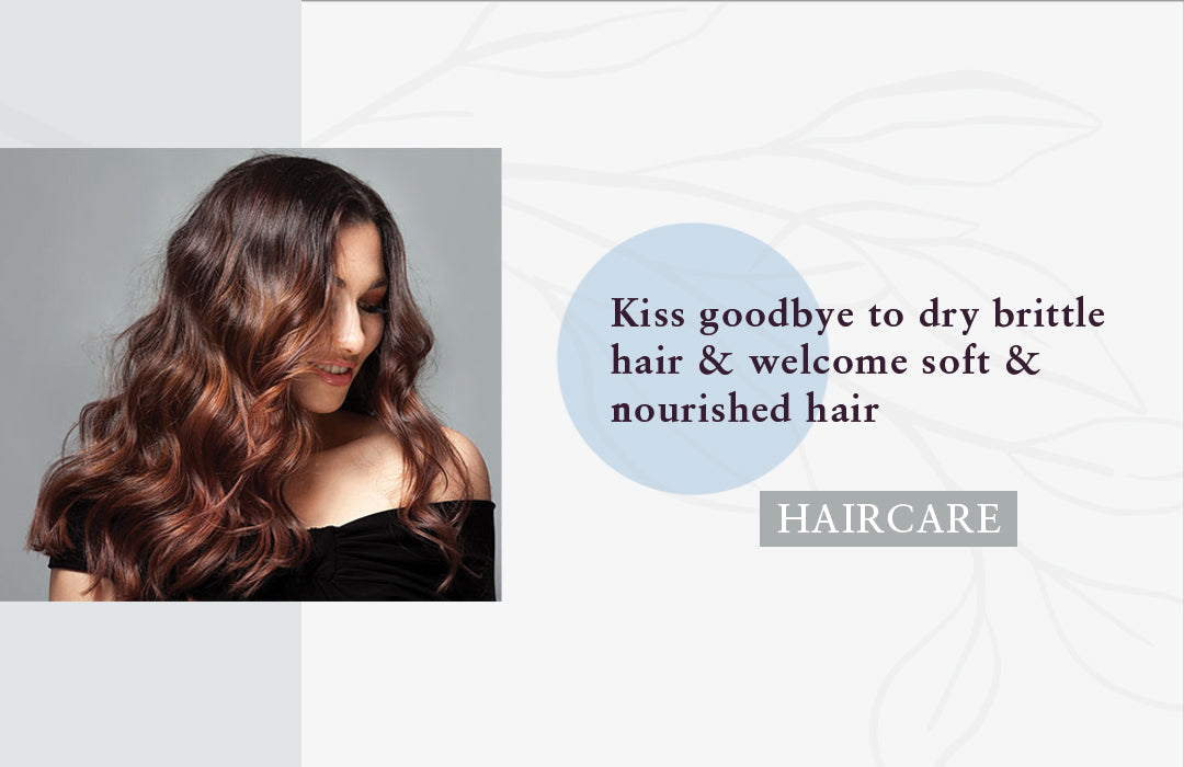Kiss Goodbye To The Dry Brittle Hair & Welcome Soft Nourished Hair