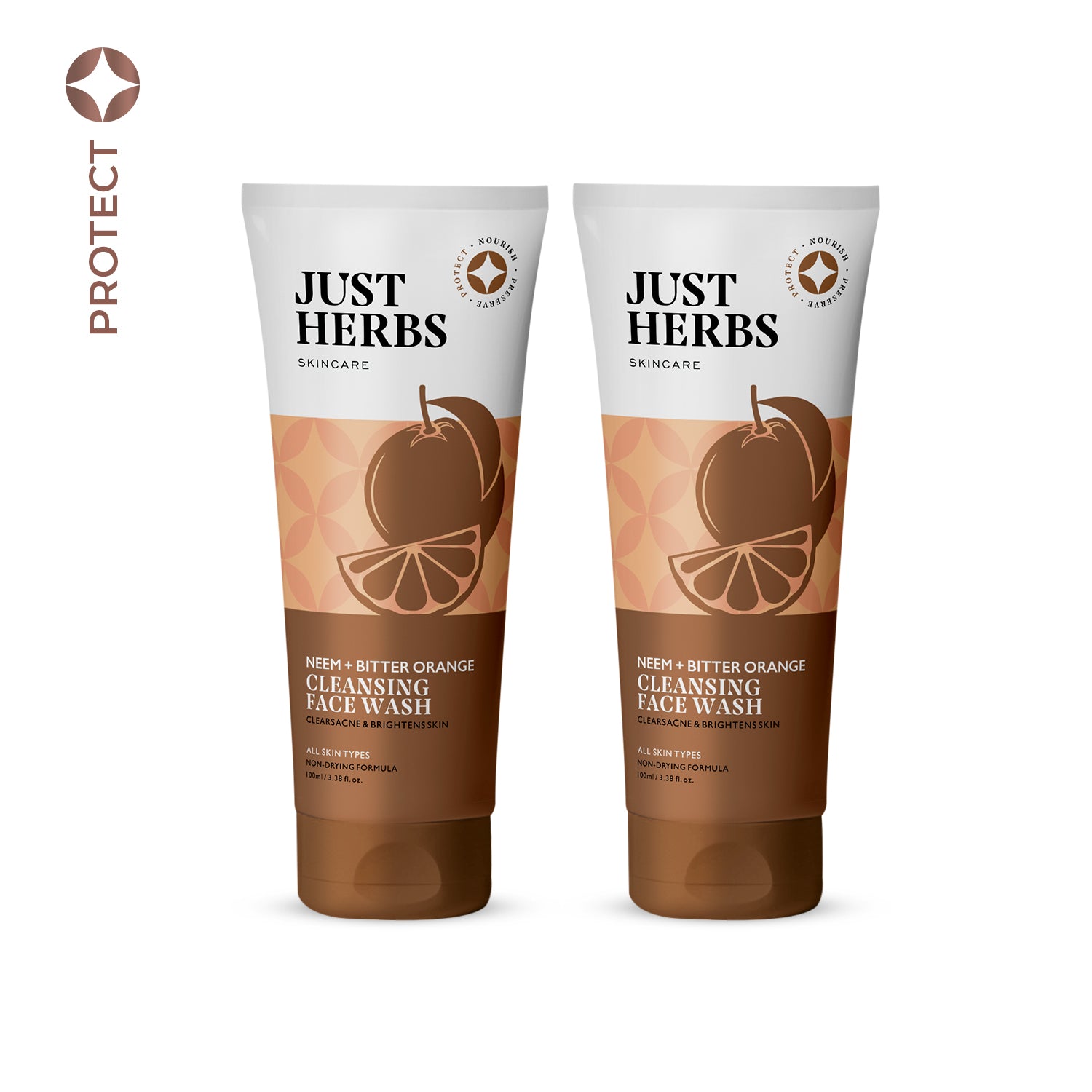 Cleansing Face Wash with Neem and Bitter Orange / Silksplash
