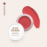 Thumbnail for Nourishing Lip and Cheek Tint (Peachy Coral)