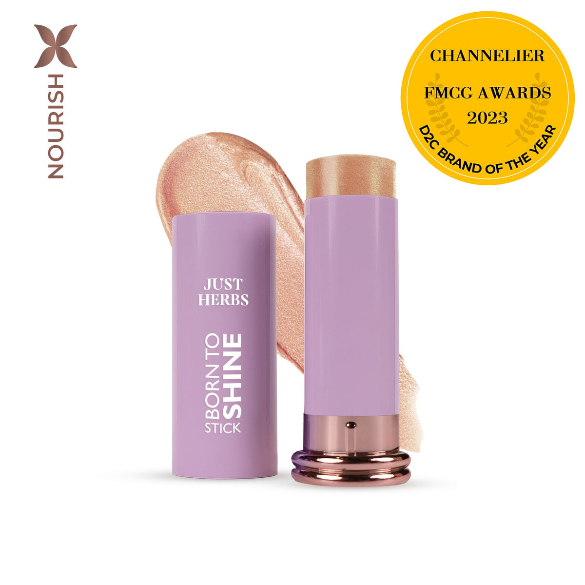 Born To Shine Stick with Shea Butter and Cica